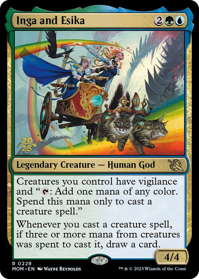 0229 Inga and Esika R Prerelease Cards