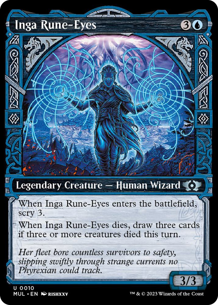 Inga Rune-Eyes #10 U - March of the Machine: Multiverse Legends Pokemon card