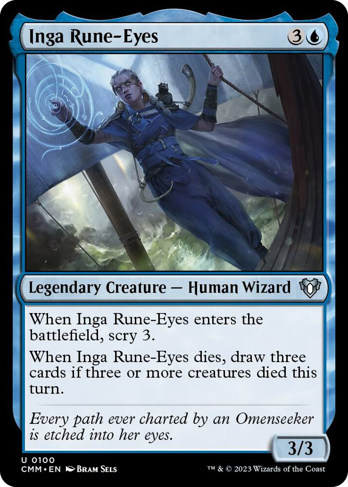 0100 Inga Rune-Eyes U Commander Masters