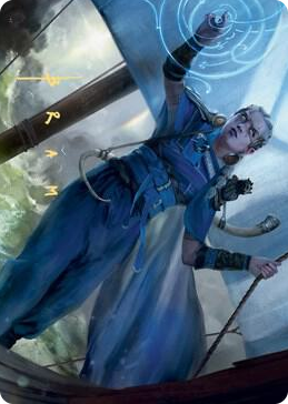 0016 Inga Rune-Eyes Art Card (Gold-Stamped Signature) S Art Series: Kaldheim
