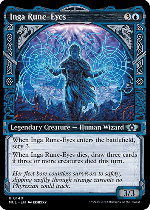 0140 Inga Rune-Eyes (Halo Foil) U March of the Machine: Multiverse Legends