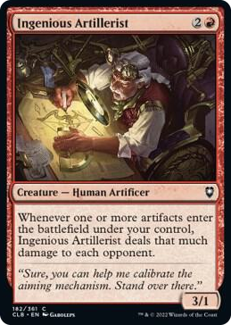 0182 Ingenious Artillerist C Commander Legends: Battle for Baldur's Gate