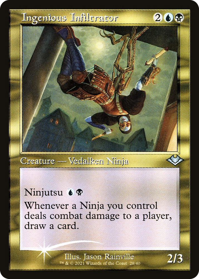 0028 Ingenious Infiltrator (Retro Frame) U Modern Horizons