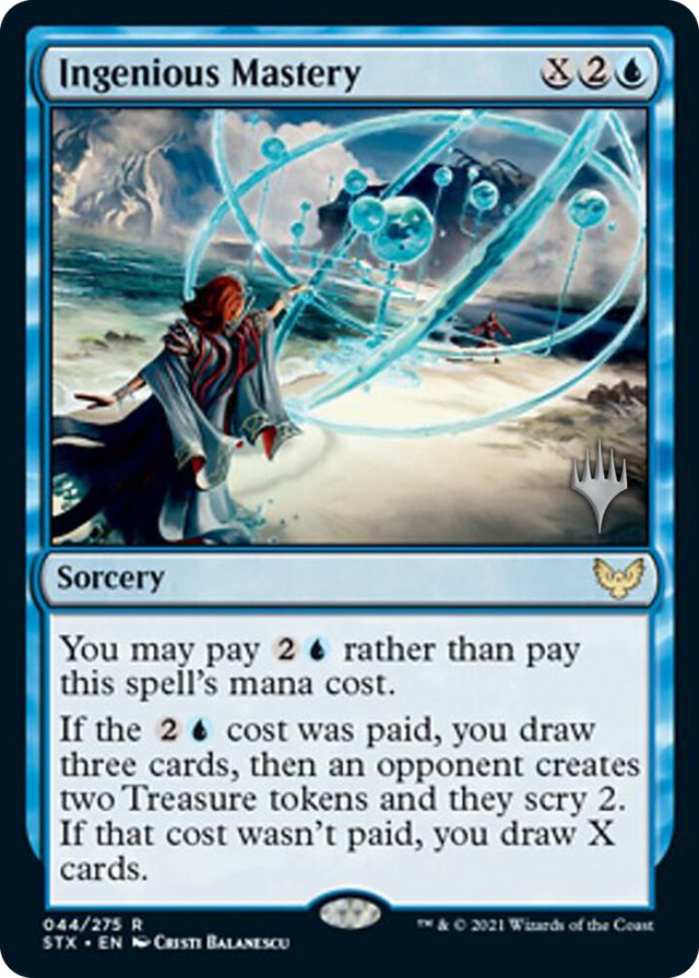 0044 Ingenious Mastery R Promo Pack: Strixhaven