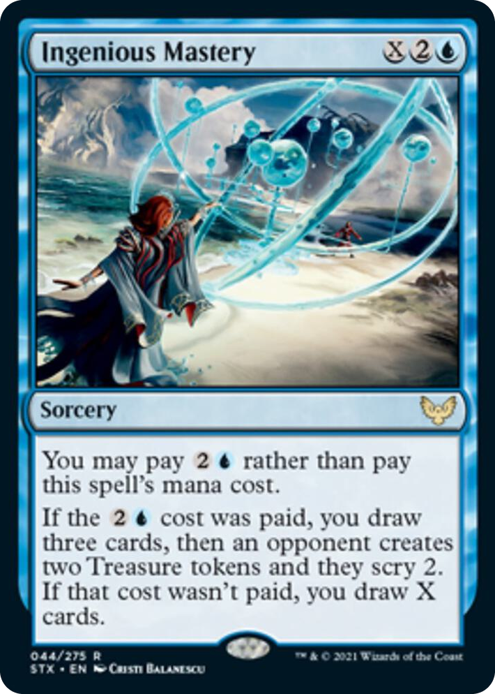 0044 Ingenious Mastery R Strixhaven: School of Mages