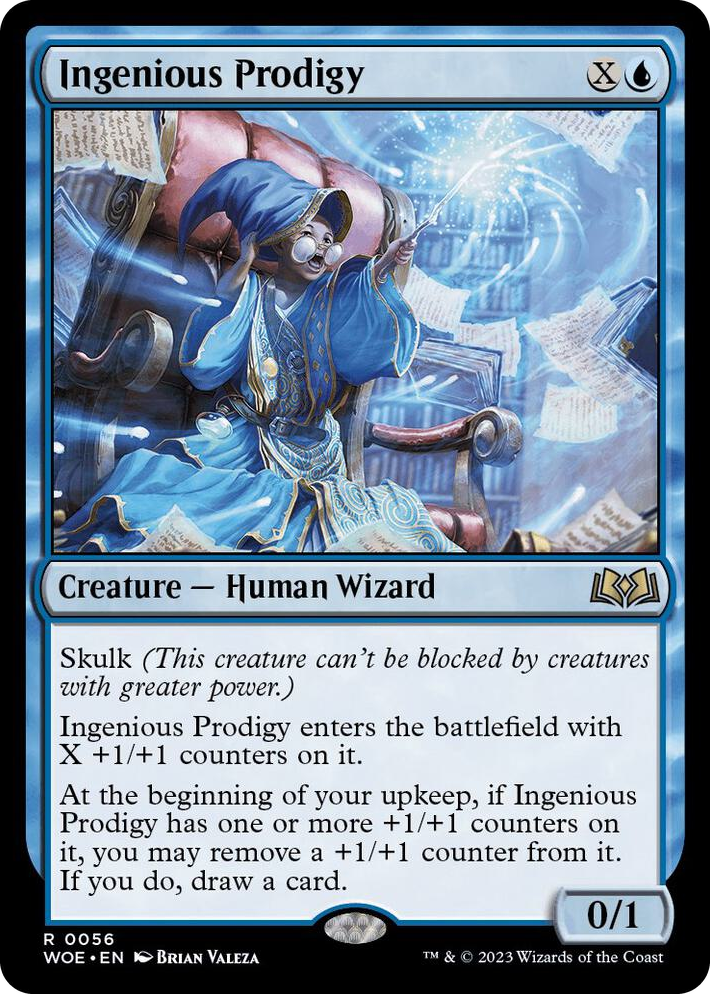 0056 Ingenious Prodigy R Wilds of Eldraine