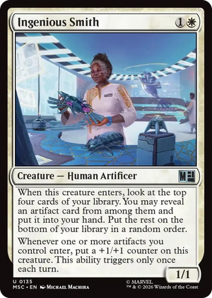 0135 Ingenious Smith U Commander: Marvel Super Heroes
