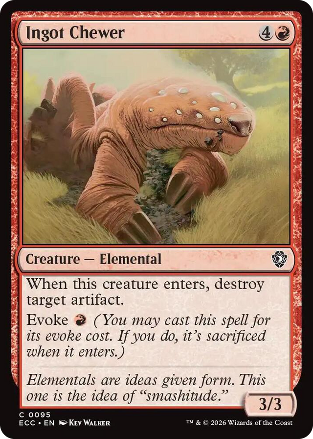 0095 Ingot Chewer C Commander: Lorwyn Eclipsed