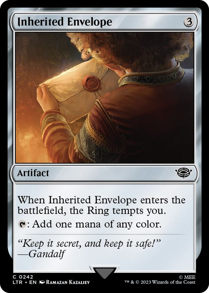 Inherited Envelope #242 C - Universes Beyond: The Lord of the Rings: Tales of Middle-earth Pokemon card