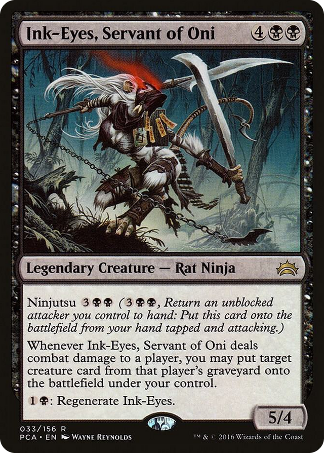 0033 Ink-Eyes, Servant of Oni R Planechase Anthology