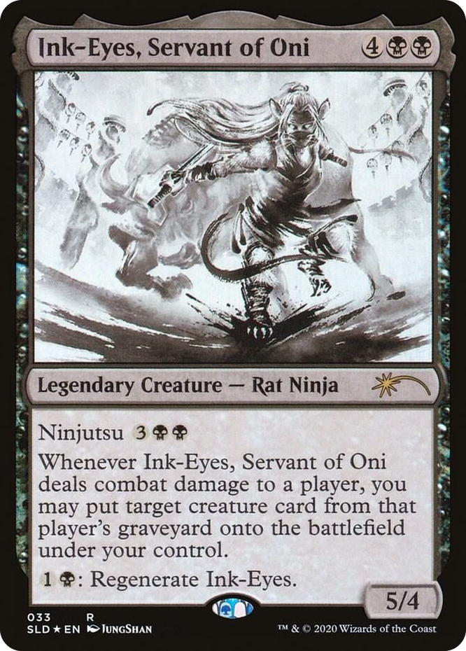 0033 Ink-Eyes, Servant of Oni R Secret Lair Drop Series
