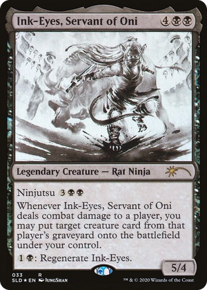 0033 Ink-Eyes, Servant of Oni R Secret Lair Drop Series