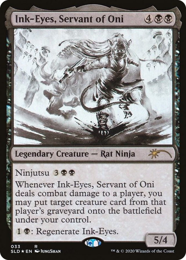 0033 Ink-Eyes, Servant of Oni R Secret Lair Drop Series
