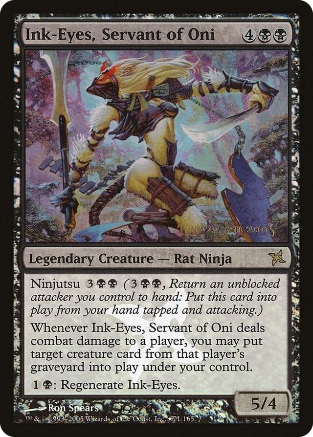 0071 Ink-Eyes, Servant of Oni P Prerelease Cards