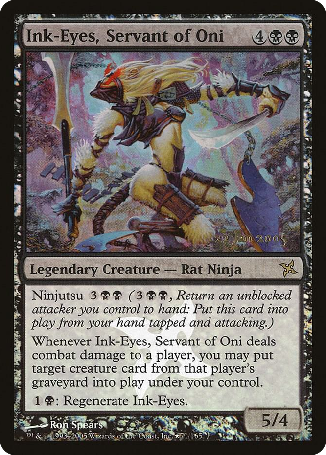 Ink-Eyes, Servant of Oni #71 P - Prerelease Cards Pokemon card