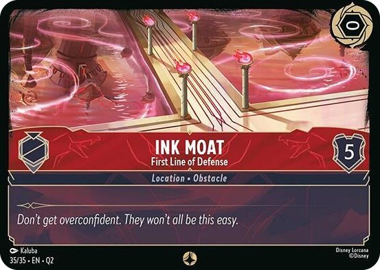 0035 Ink Moat - First Line of Defense None Illumineer's Quest: Palace Heist