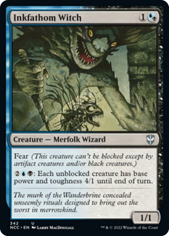 0342 Inkfathom Witch U Commander: Streets of New Capenna