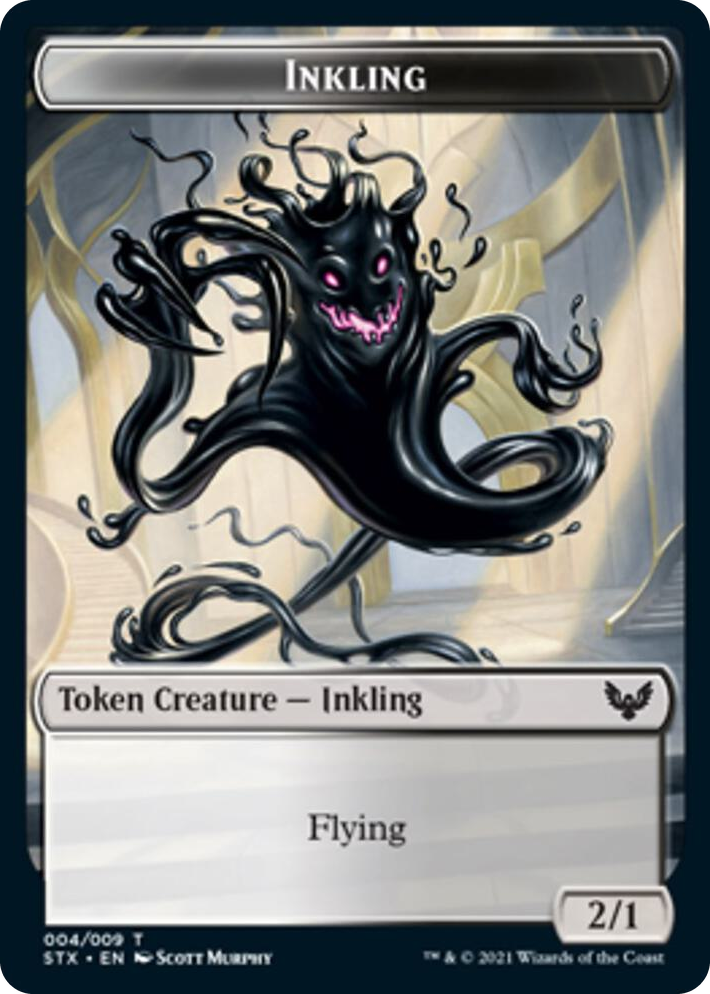 0004 Inkling Token T Strixhaven: School of Mages