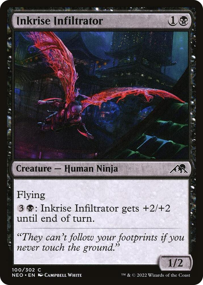 0100 Inkrise Infiltrator C Kamigawa: Neon Dynasty