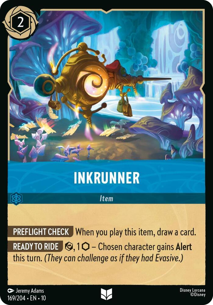 0169 Inkrunner Uncommon Whispers in the Well