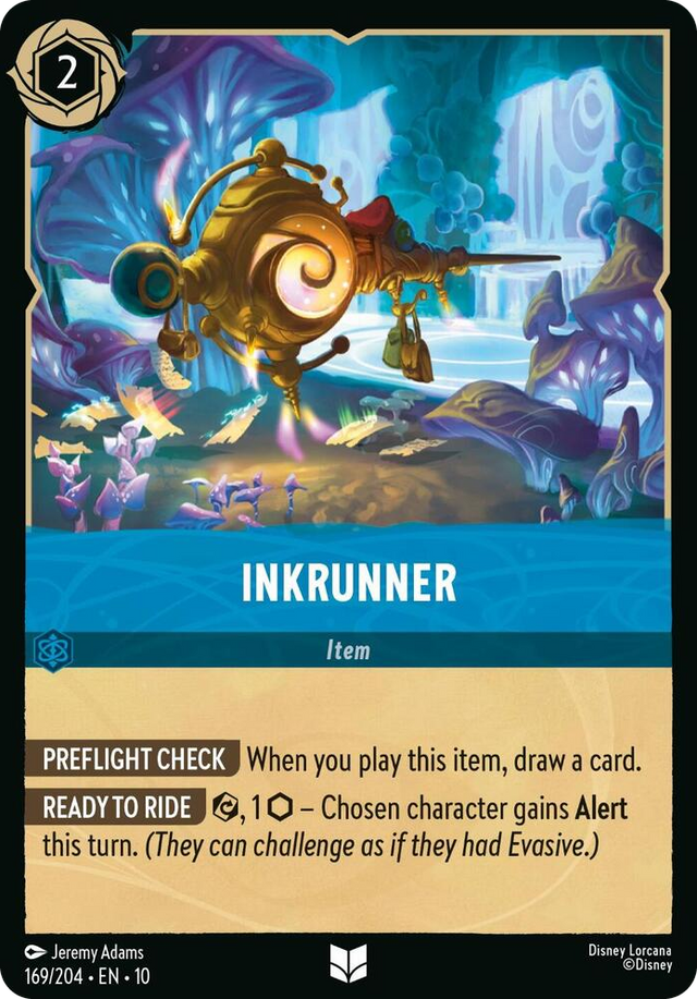 0169 Inkrunner Uncommon Whispers in the Well
