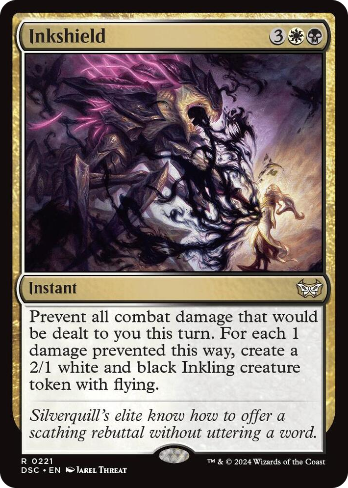 0221 Inkshield R Commander: Duskmourn: House of Horror