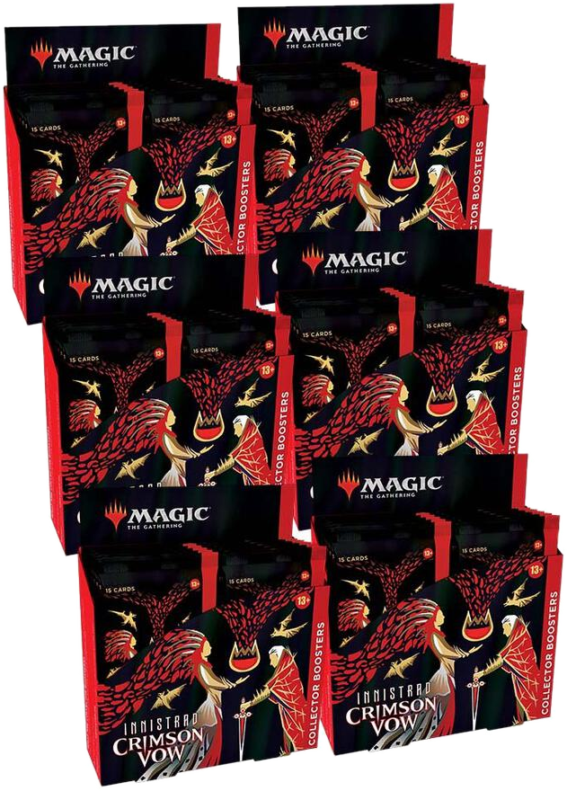Innistrad: Crimson Vow - Collector Booster Display Case - Innistrad: Crimson Vow sealed product