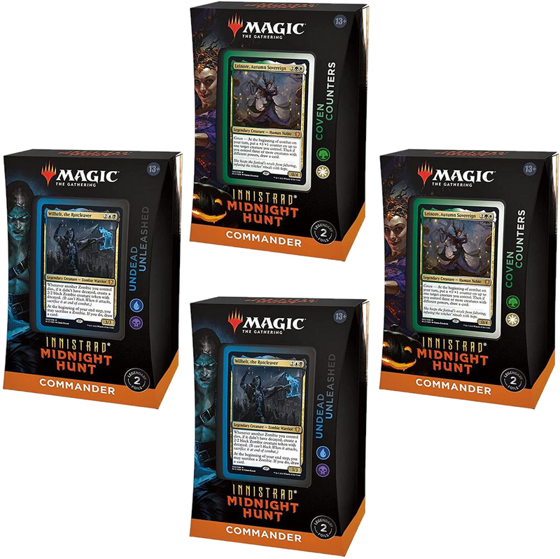 Innistrad: Midnight Hunt - Commander Deck Display - Commander: Innistrad: Midnight Hunt sealed product