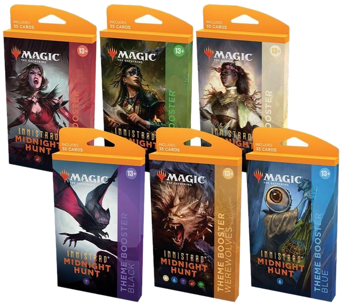 Innistrad: Midnight Hunt - Theme Booster [Set of 6] - Innistrad: Midnight Hunt sealed product