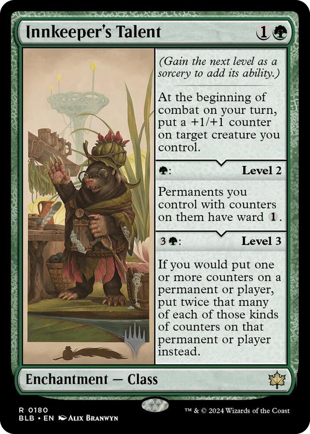 0180 Innkeeper's Talent R Promo Pack: Bloomburrow
