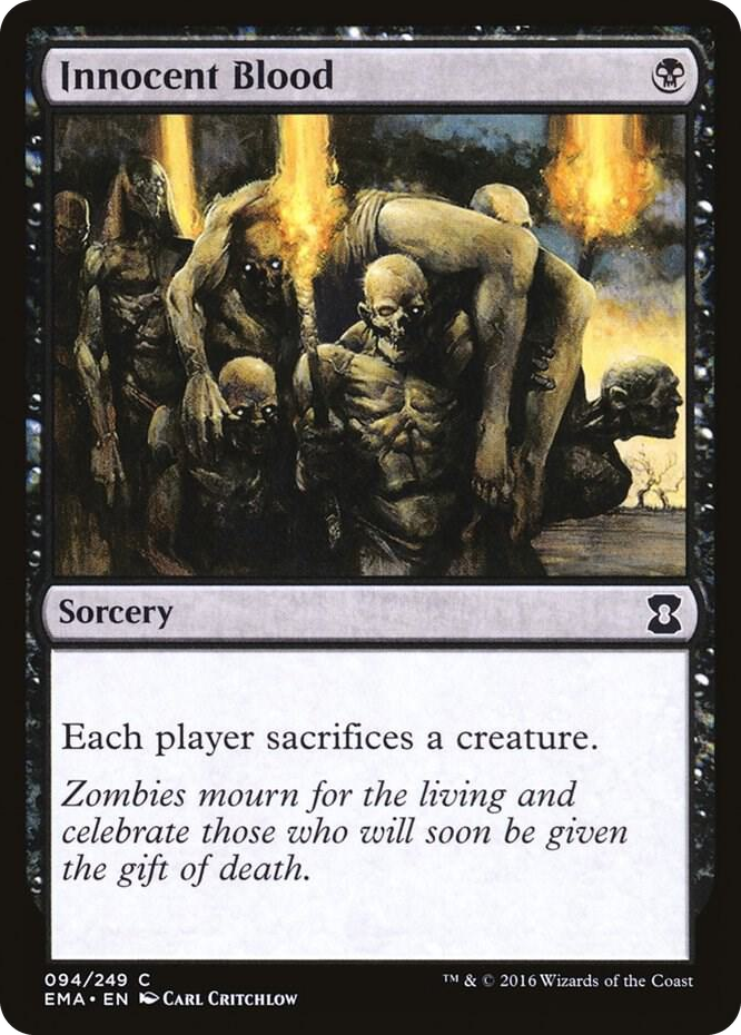Innocent Blood #94 C - Eternal Masters Pokemon card
