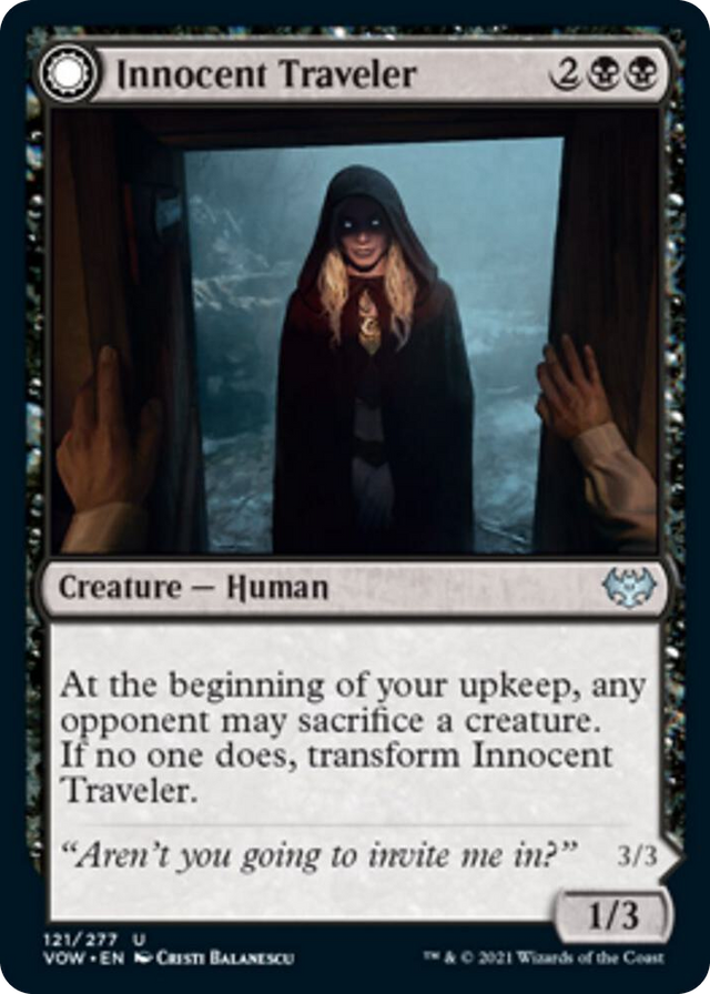 0121 Innocent Traveler U Innistrad: Crimson Vow