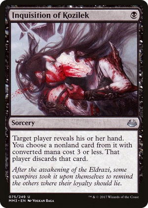 0075 Inquisition of Kozilek U Modern Masters 2017