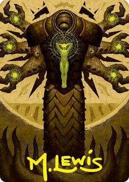 0071 Inquisition of Kozilek Art Card (Gold-Stamped Signature) S Art Series: Strixhaven