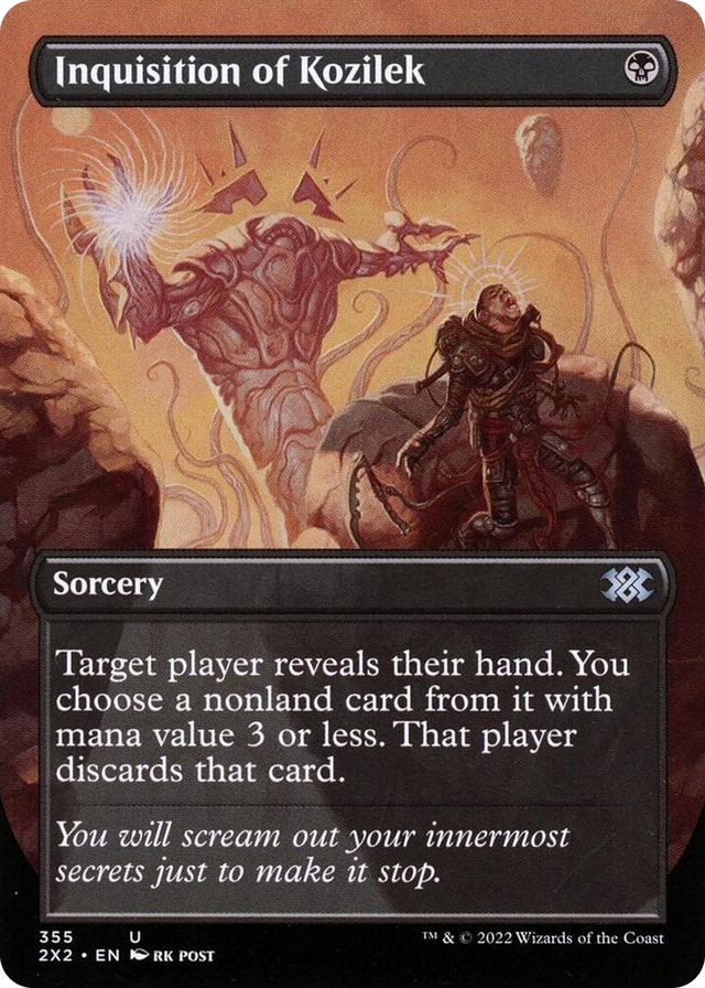 0355 Inquisition of Kozilek (Borderless) U Double Masters 2022