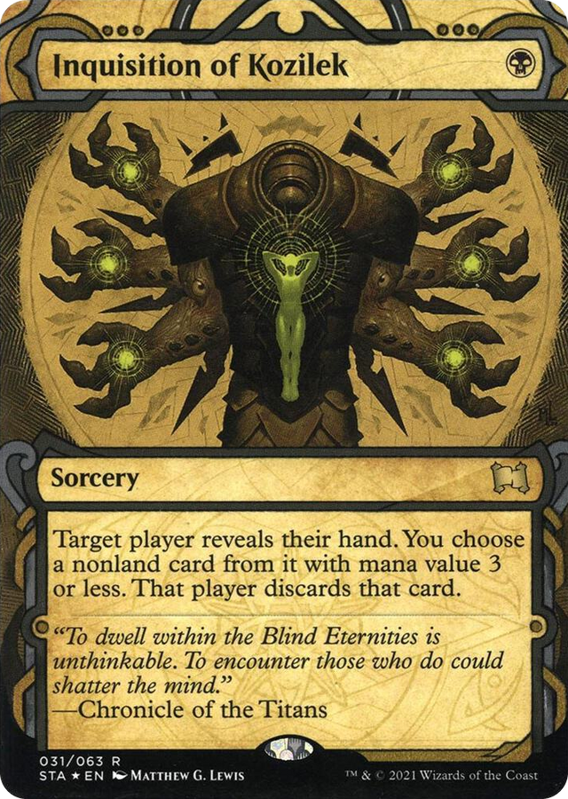 0031 Inquisition of Kozilek (Foil Etched) R Strixhaven: Mystical Archive
