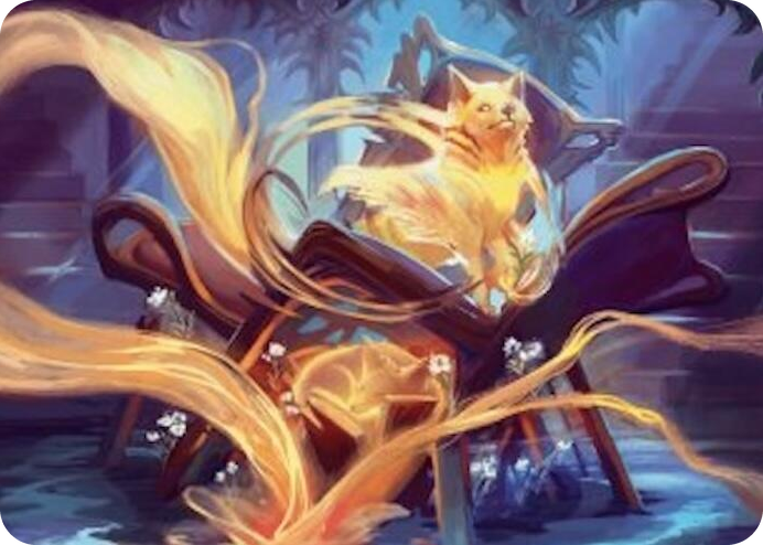 Inquisitive Glimmer Art Card #17 S - Art Series: Duskmourn: House of Horror Pokemon card
