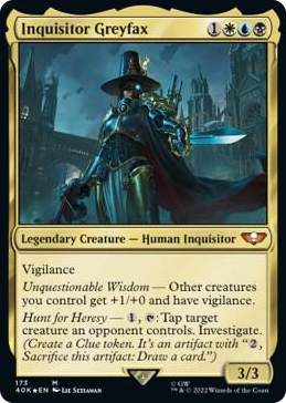 0173 Inquisitor Greyfax M Universes Beyond: Warhammer 40,000