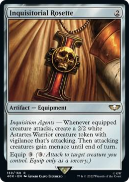 0159 Inquisitorial Rosette R Universes Beyond: Warhammer 40,000