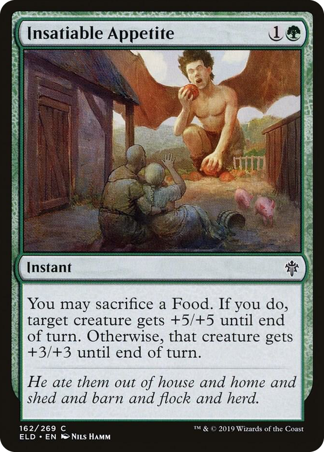 0162 Insatiable Appetite C Throne of Eldraine