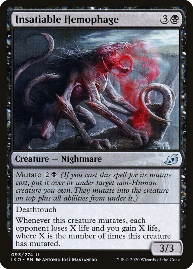 0093 Insatiable Hemophage U Lair of Behemoths