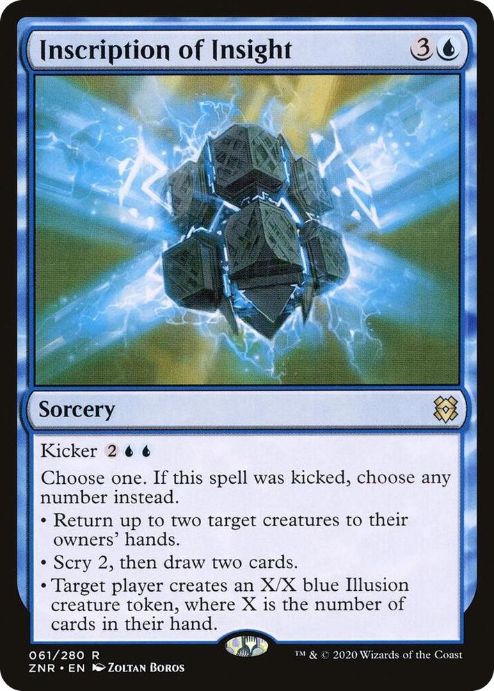 0061 Inscription of Insight R Zendikar Rising