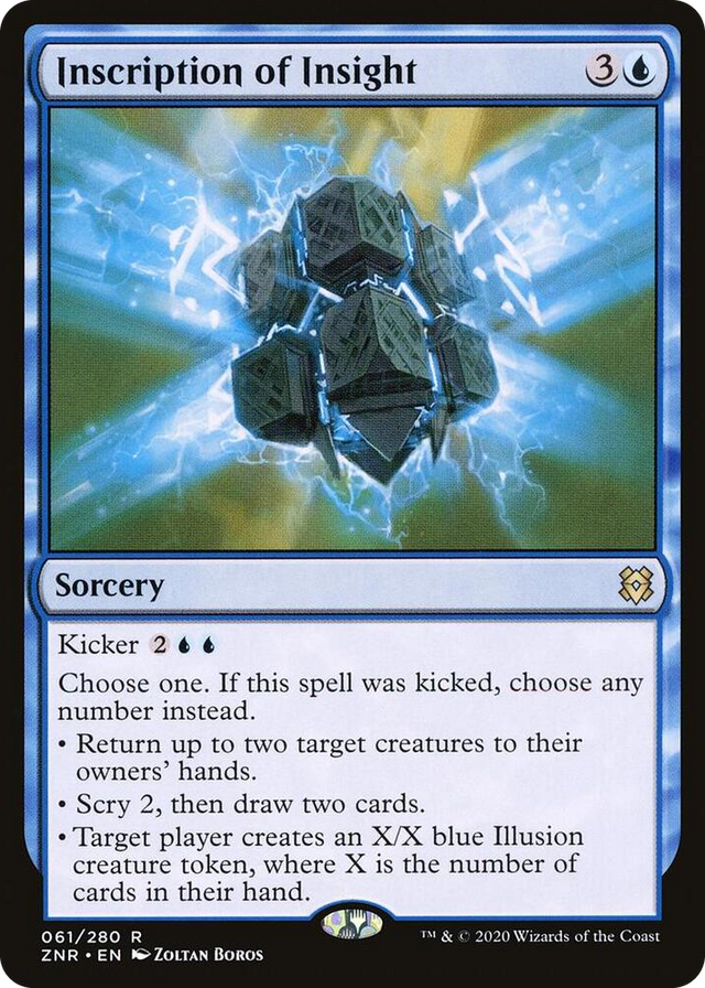0061 Inscription of Insight R Zendikar Rising