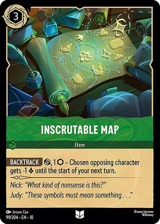 0099 Inscrutable Map Uncommon Whispers in the Well