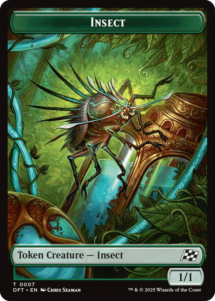 0007 Insect // Elephant Double-Sided Token T Aetherdrift