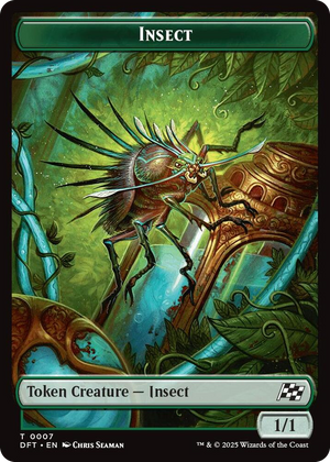 0007 Insect // Elephant Double-Sided Token T Aetherdrift