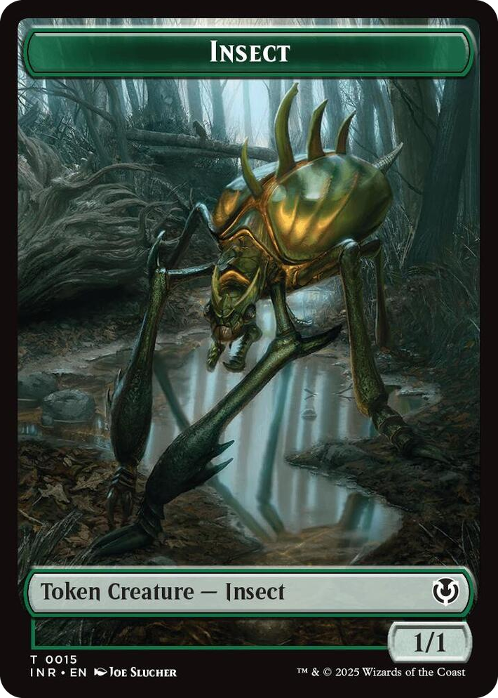 0015 Insect // Spider Double-Sided Token T Innistrad Remastered