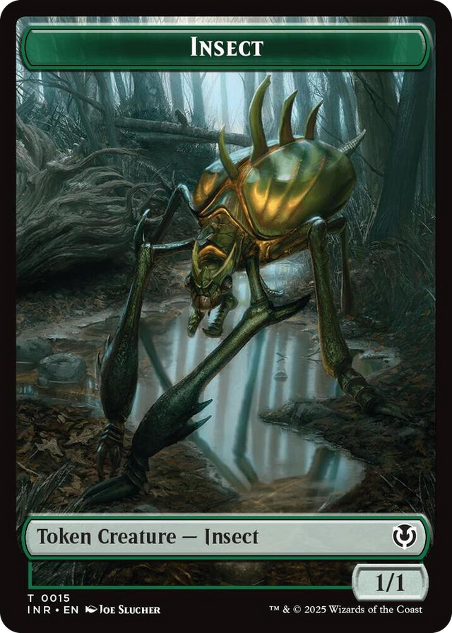 0015 Insect // Spider Double-Sided Token T Innistrad Remastered
