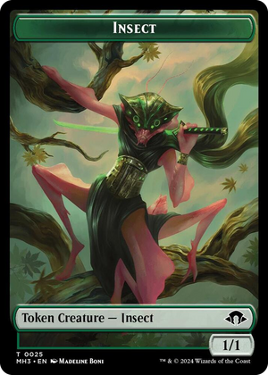 0025 Insect Token (0025) T Modern Horizons 3