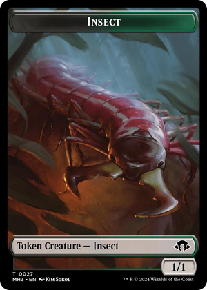 0027 Insect Token (0027) T Modern Horizons 3